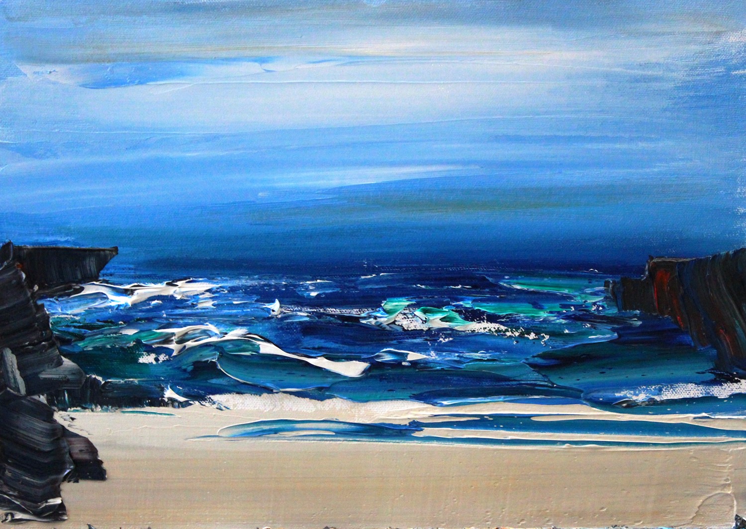 'Blowing a Gale' by artist Rosanne Barr